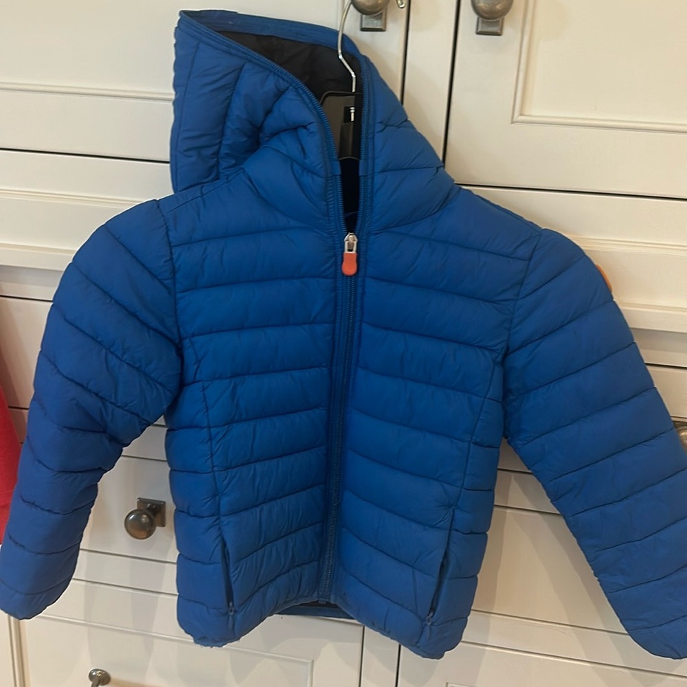 Save the duck youth jacket size 4, like new
